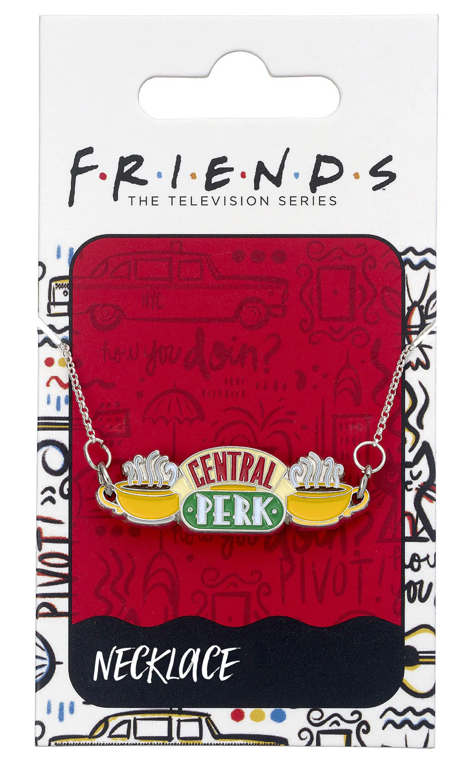 Friends Necklace Central Perk