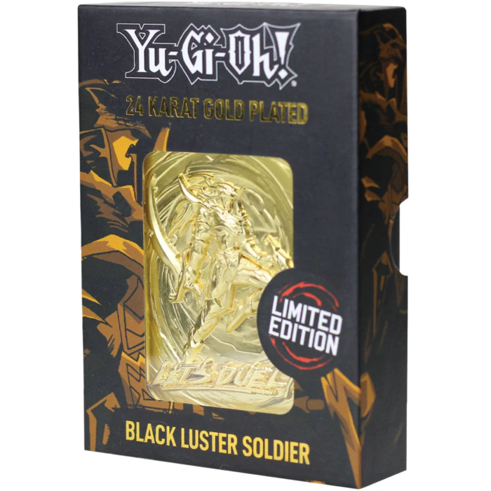 Yu-Gi-Oh! - Black Luster Soldier 24K Gold Card