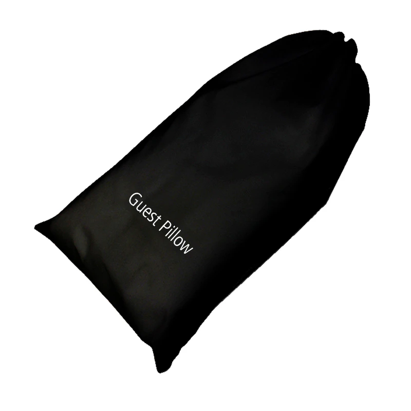 Guest Pillow Bag - Black Non Woven