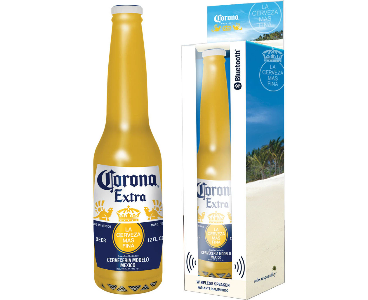 Corona Bluetooth Bottle Speaker