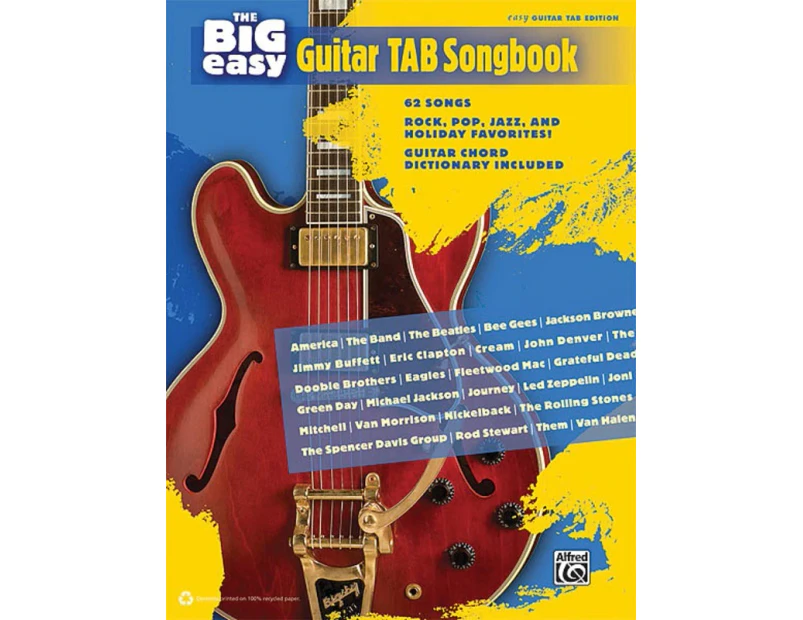 Big Easy Guitar TAB Songbook (Softcover Book)