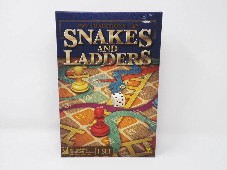 Traditions Snakes and Ladders Board Game