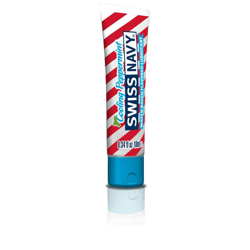 Swiss Navy Cooling Peppermint Flavored Lubricant 10mL