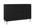 vidaXL Sideboard Black 101x35x70 cm Engineered Wood