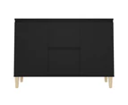 vidaXL Sideboard Black 101x35x70 cm Engineered Wood