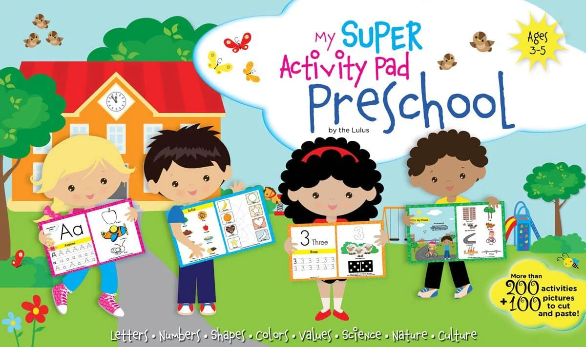 My Super Activity Pad - Preschool