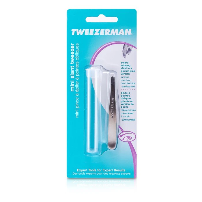 Tweezerman Mini Slant Tweezer (classic Stainless)