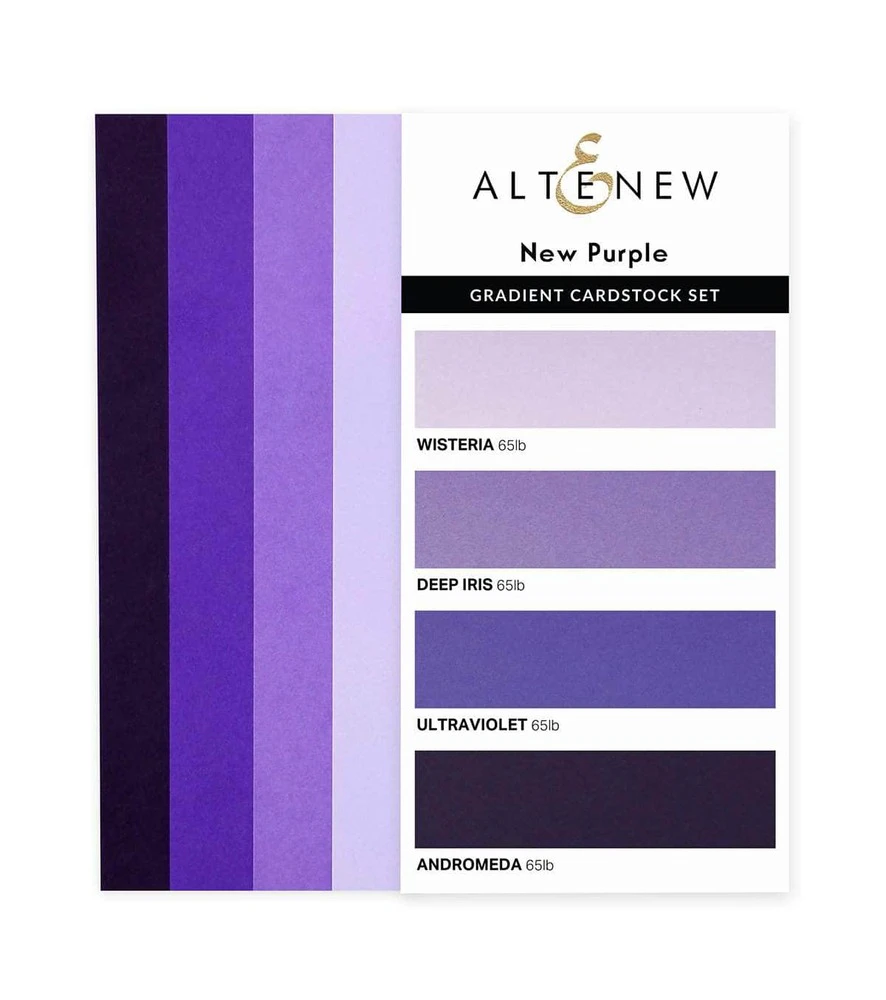 Gradient Cardstock Set - New Purple ALT4896