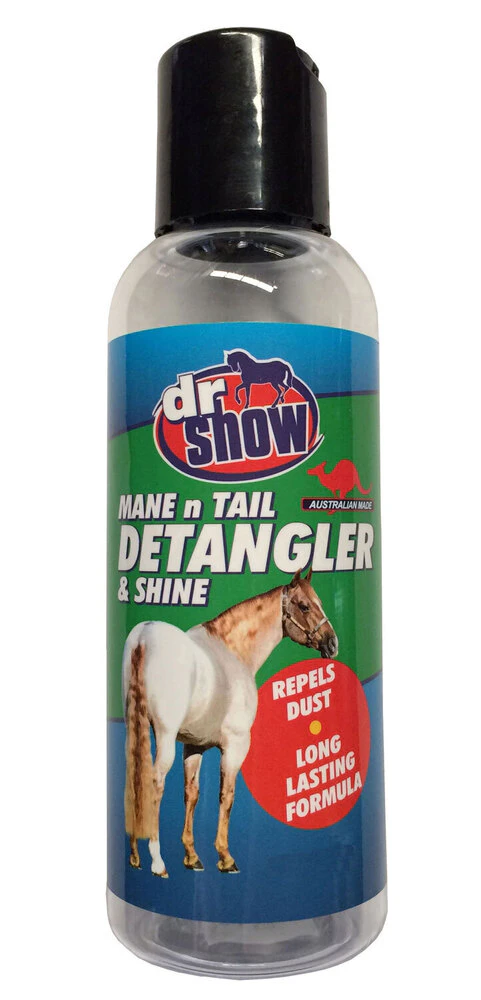 Dr Show Mane & Tail Detangler & Shine Repels Dust for Horses 1L