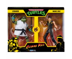 2pc TMNT vs Cobra Kai 6''/15.2cm Action Figures Leo vs Miguel Diaz Toy 4y+