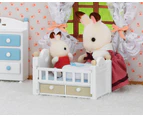 Sylvanian Families Chocolate Rabbit Baby Set