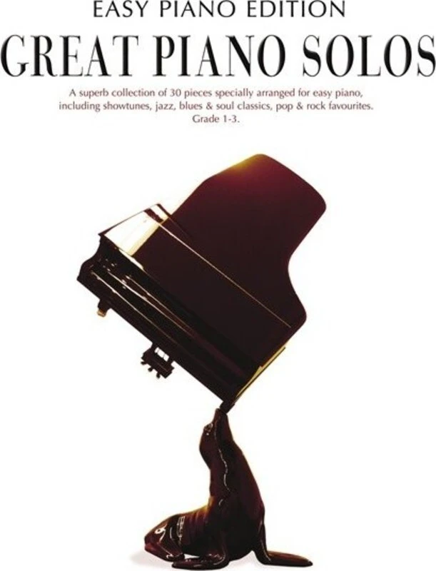 Great Piano Solos Easy Piano Edition Black Book (Softcover Book)