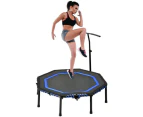 Foldable Fitness Trampoline Exercise Mini Rebounder Indoor Home Cardio Trainer