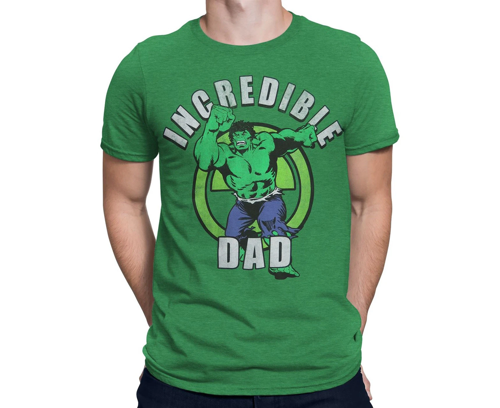 The Hulk Incredible Dad Men's T-Shirt