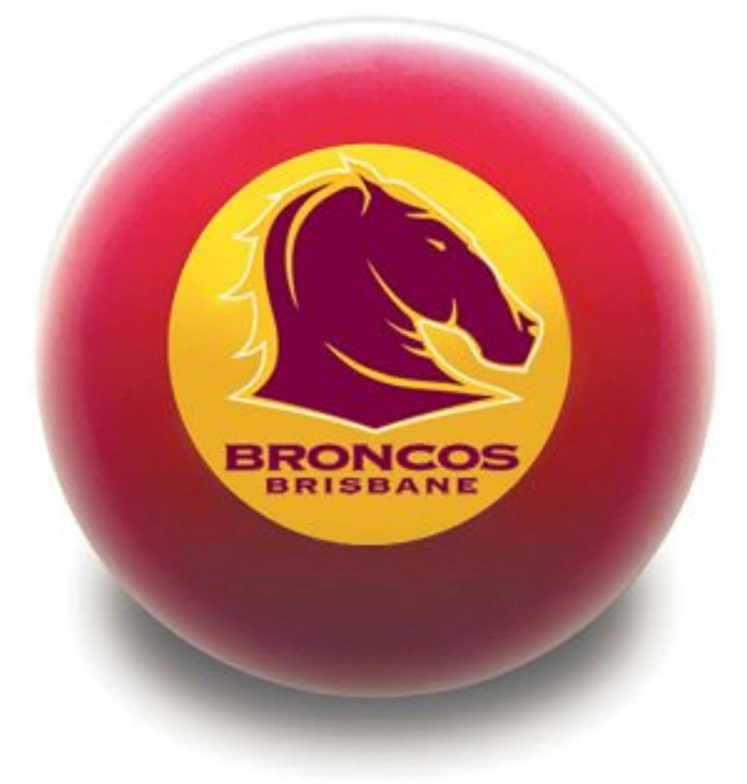 NRL Pool Snooker Billiards - Eight Ball Or Replacement - Brisbane Broncos