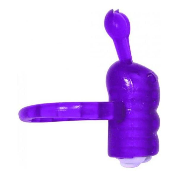 Introducing The Sensational Pleasure Co. Honey Buzz Vibrating Cock Ring Model Hc 5000p Purple