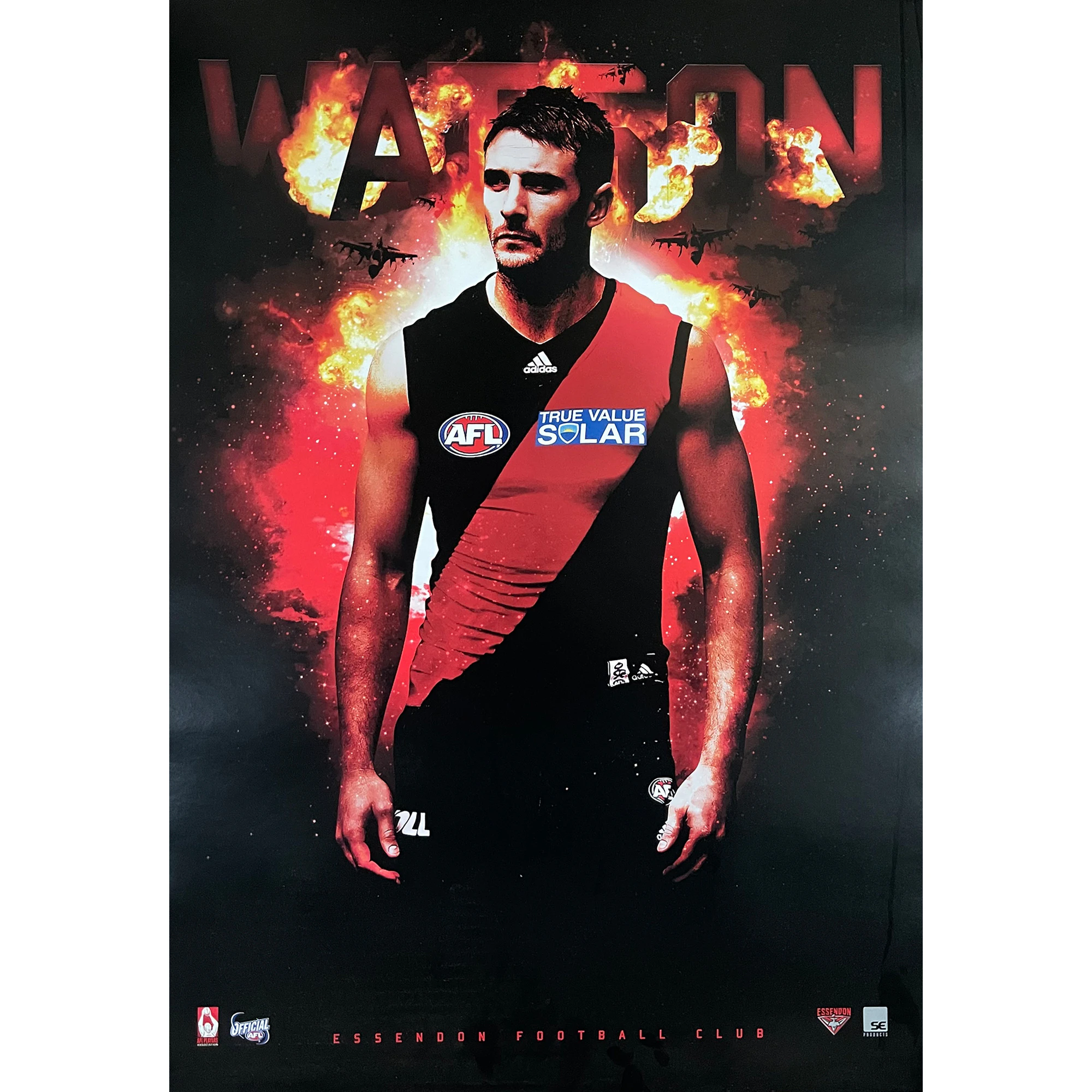 Essendon Bombers - Jobe Watson - Individual Poster