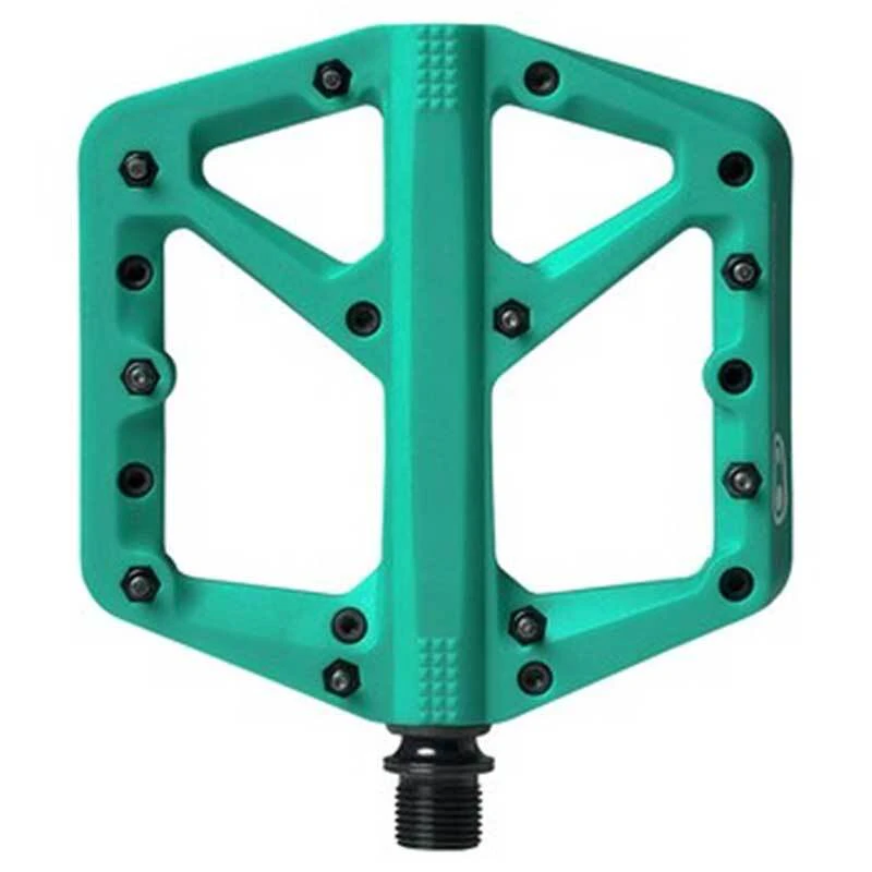 Crank Brothers Stamp 1 MTB Flat Pedals - Turquoise