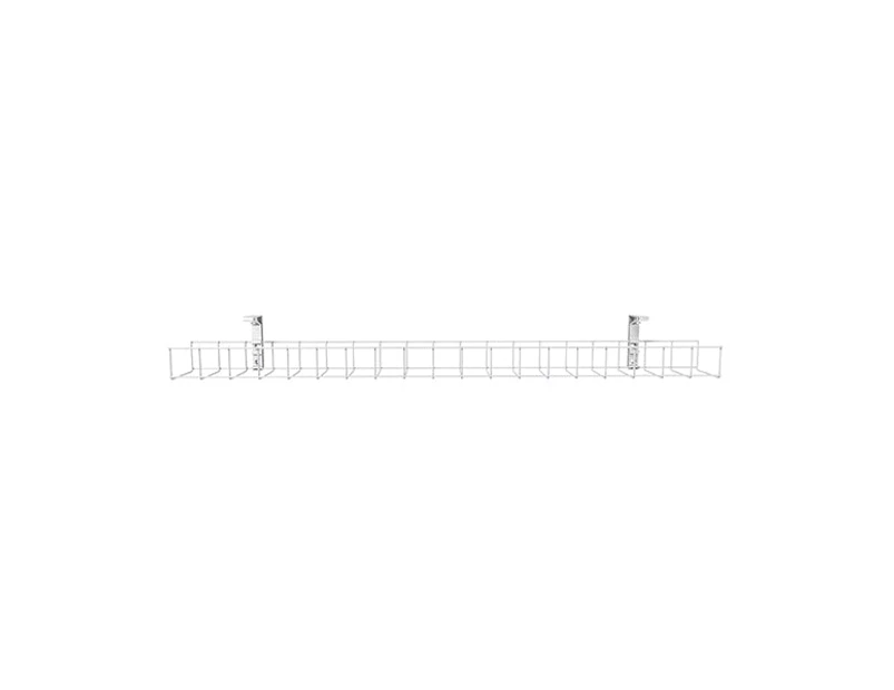 Single Tier Cable Basket 950Mm W Quad Auto Switched Power Module - White