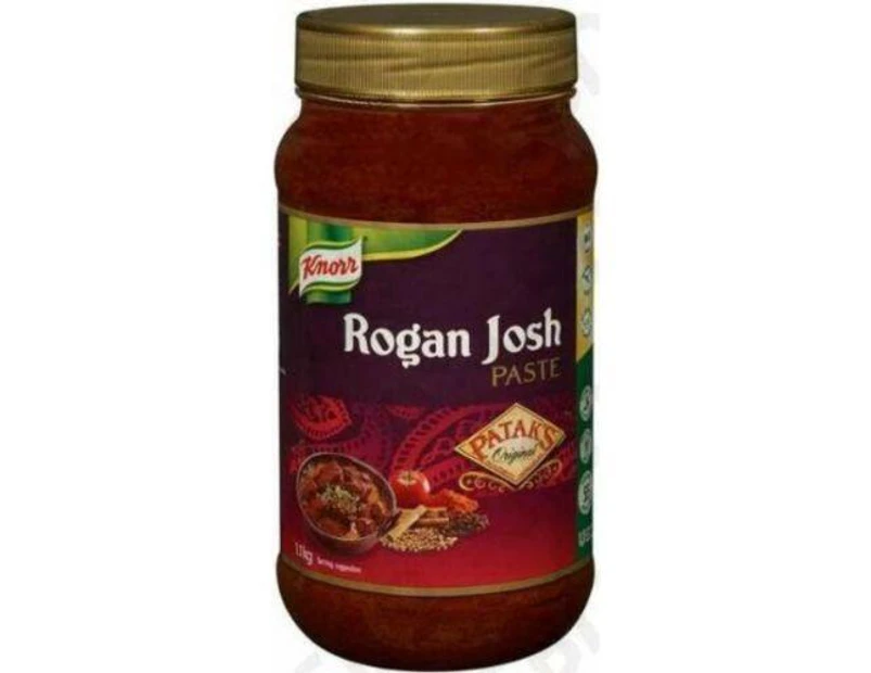 4X Knorr Pataks Rogan Josh Paste 1.05L