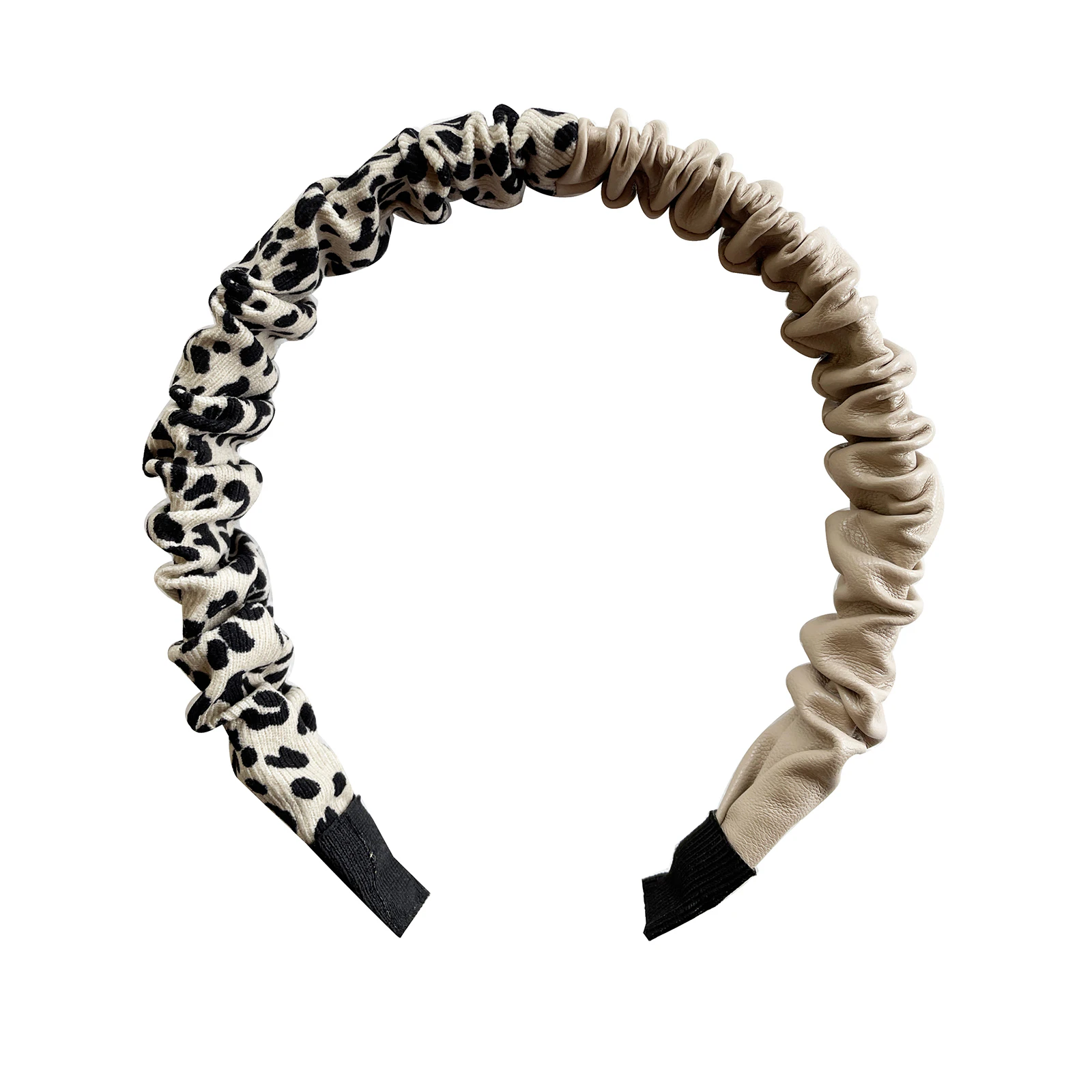 Culturesse Frankie Artsy 15cm Headband Women's Hair Accessory Leopard/Beige