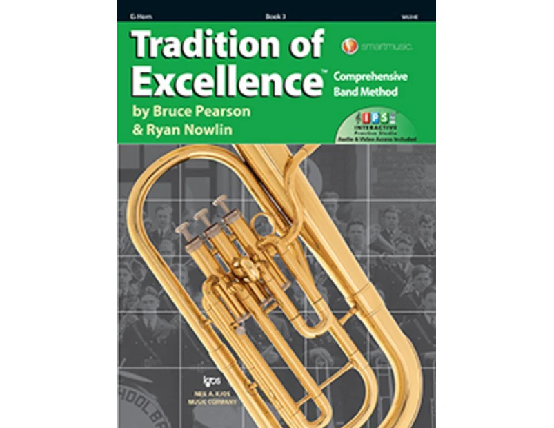 Tradition Of Excellence Book 3 Tenor Horn (Softcover Book/Online Media)