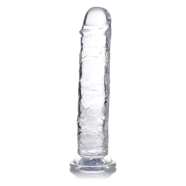 C Thru By Jock 7 Clear Tpe Dildo Model Cn 09 0706 00 Unisex Pleasure Toy