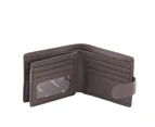 Full Grain Soft Leather RFID Protected Wallet 15 Cards - Brown