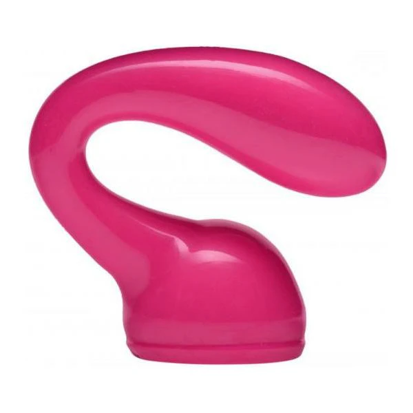 Introducing The Deep Glider Wand Massager Attachment The Ultimate Ergonomic Pleasure Experience For G Spot And P Spot Stimulation Model Dga 1001 Pink