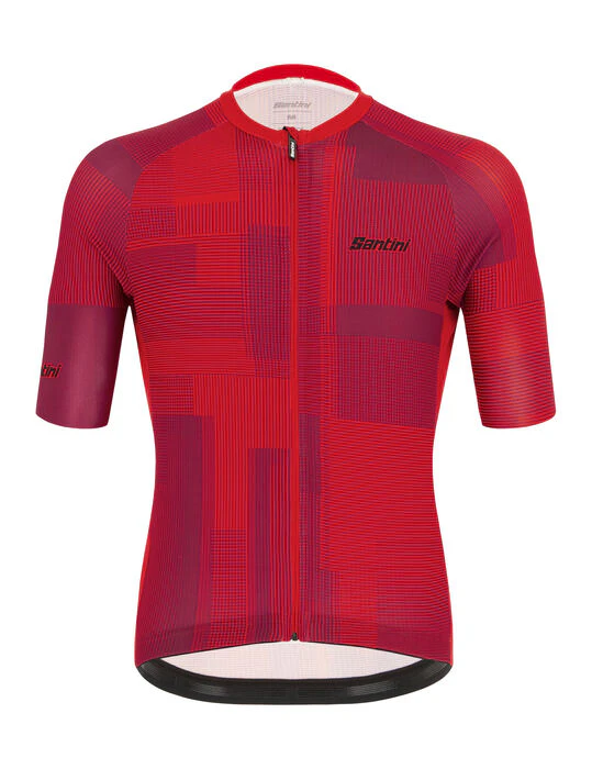 Santini Men's Karma Kinetic Jersey - Red