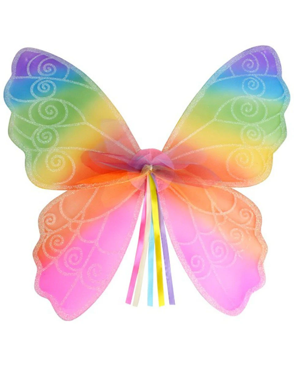 Rainbow Butterfly Fairy Wings