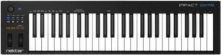 Nektar Impact GX49 USB MIDI Keyboard 49-Key w/ Bitwig 8-Track Software -