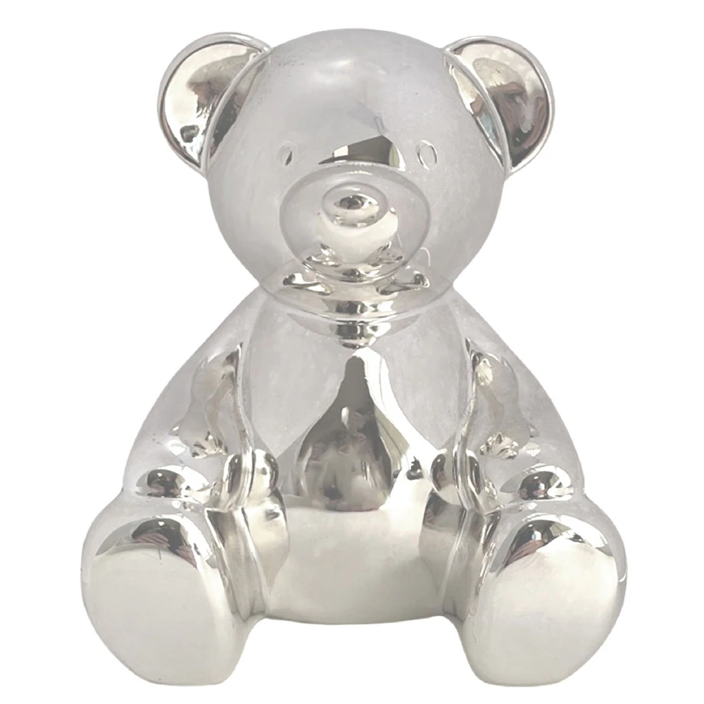 Money Bank Edward Bear 9x9x11cm Safety Deposit Case Savings Safebox Locker