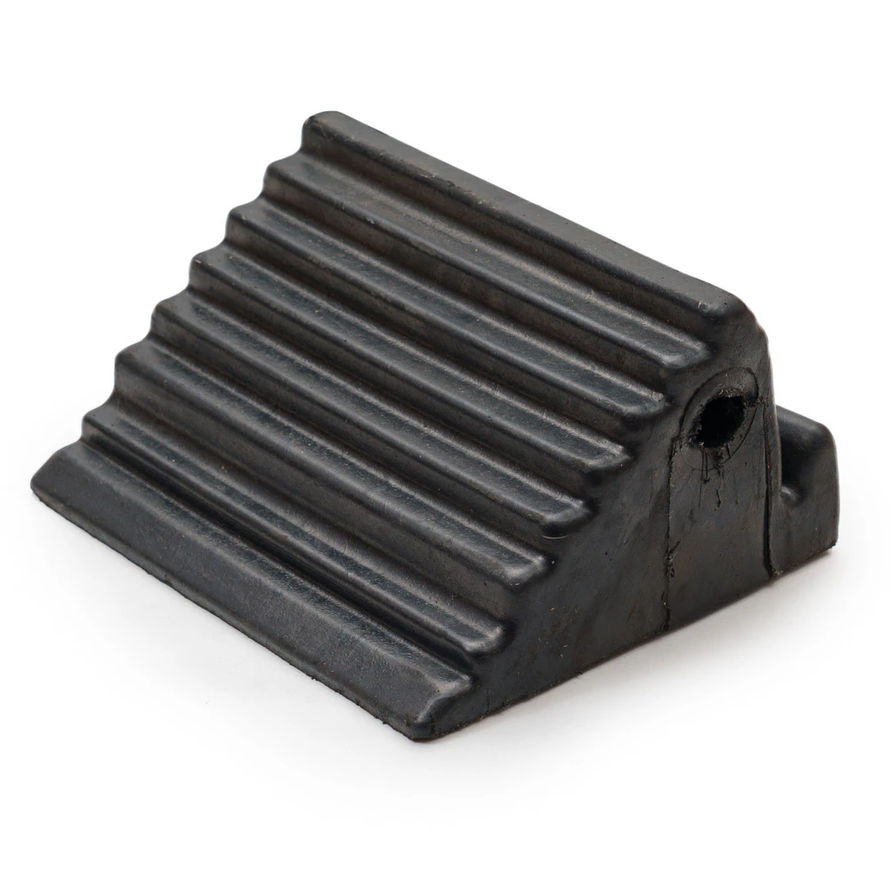 Wheel Chock Rubber Large - Black