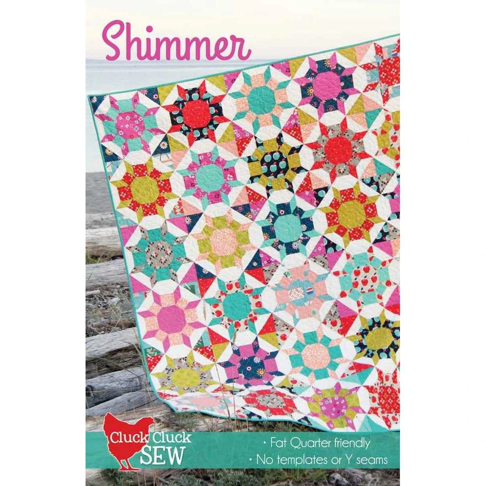 Shimmer Quilt Pattern by Cluck Cluck Sew Tracked Post Quilting Sewing