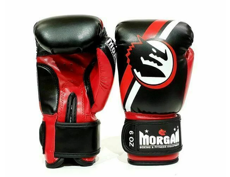 MORGAN V2 CLASSIC KIDS BOXING GLOVES  (4-6oz) - Red