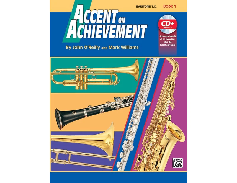 Accent On Achievement Book 1 Baritone Tc Book/CD