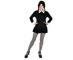 Wednesday The Addams Family Cosplay Halloween Costume Masquerade