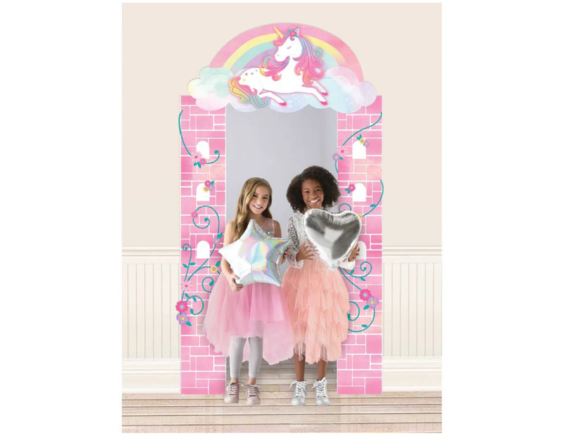 Enchanted Unicorn Deluxe Doorway Entry Decoration