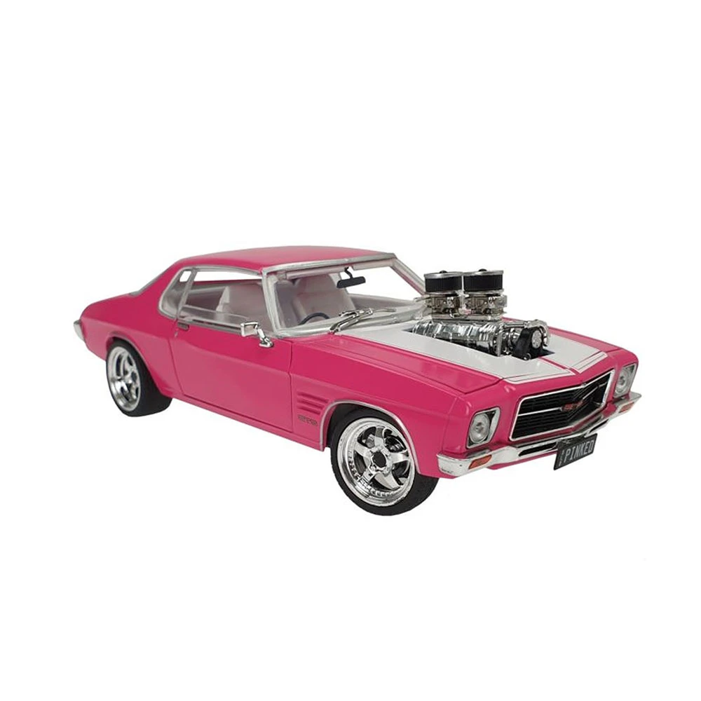 1:24 1973 Pink/White HQ Holden Monaro