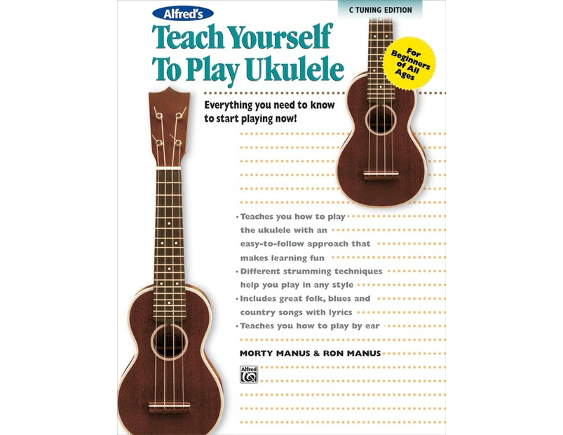 Teach Yourself To Play Ukulele Book/CD/DVD C Tuning