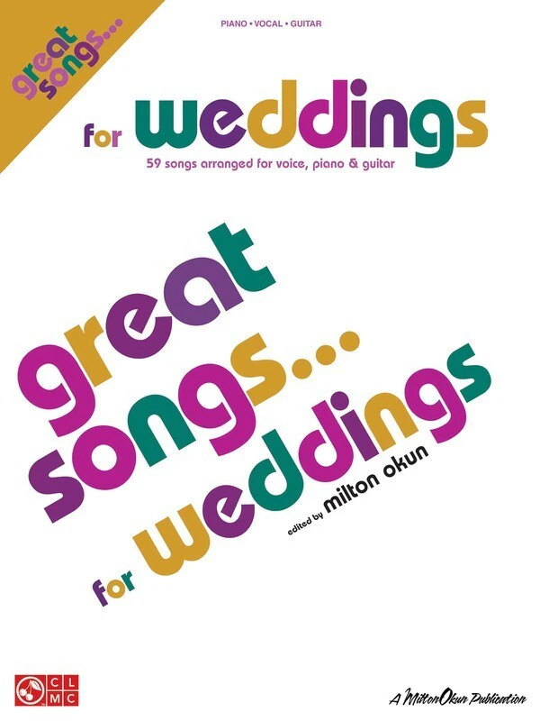 Great Songs For Weddings PVG (Softcover Book)