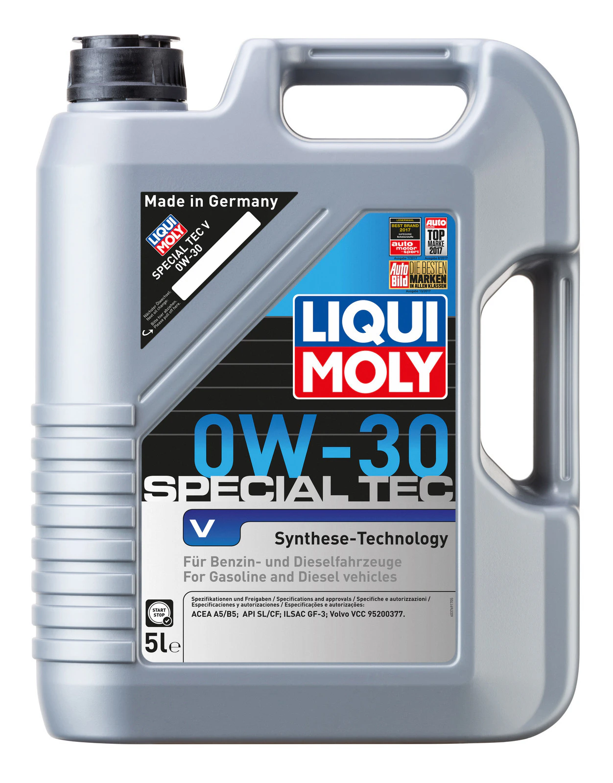 Liqui Moly Special Tec V Engine Oil 5l 0w30 2853