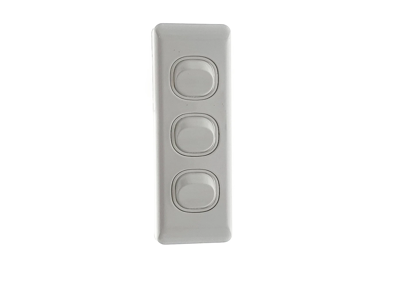 15 Pack of Architrave Light Switch 3 Gang - Vertical / Horizontal - Slim