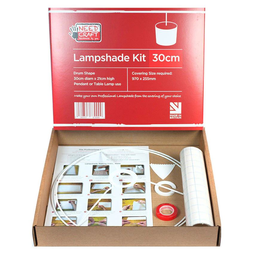 30cm Circle Lampshade Making Kit Professional By Need Craft