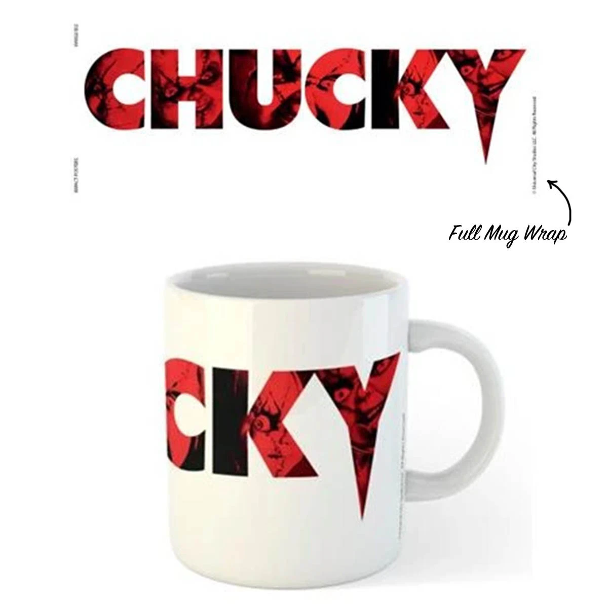 Child's Play Chucky Movie Logo Coffee Mug