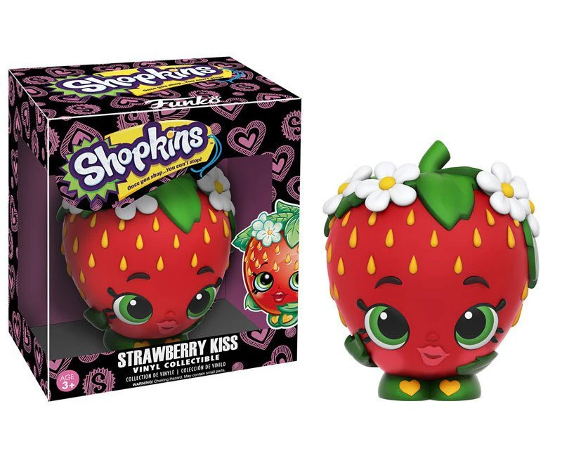 Shopkins - Strawberry Kiss 3 Vinyl Figure By Funko