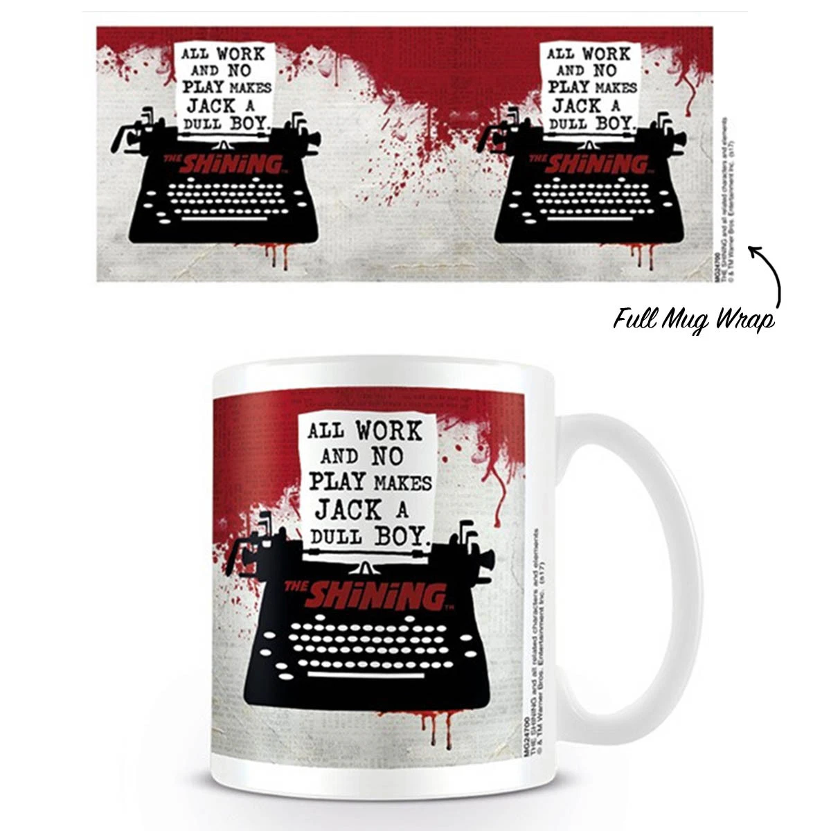 The Shining - Typewriter Horror Movie Coffee Mug