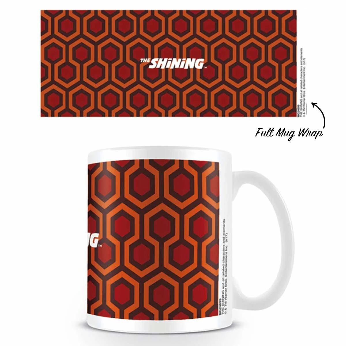 The Shining - Hotel Carpet Design Coffee Tea Mug - Licensed