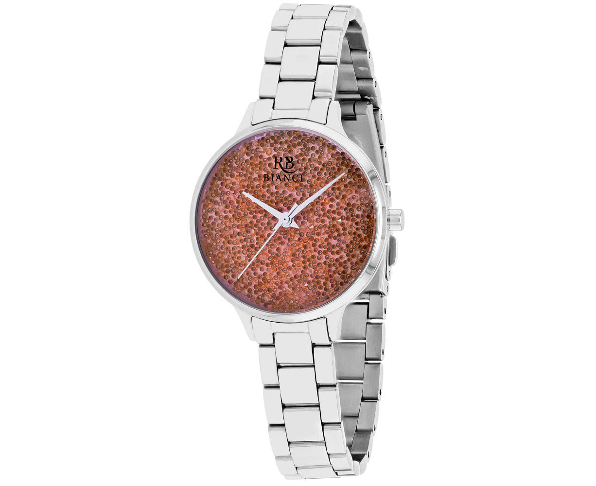 Roberto Bianci Women's Gemma Peach Dial Watch - RB0245